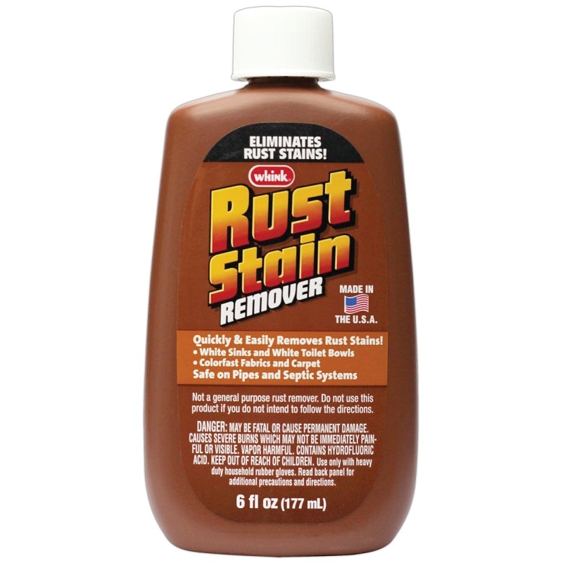 Whink 01261 Rust and Stain Remover, 6 oz, Liquid, Acrid