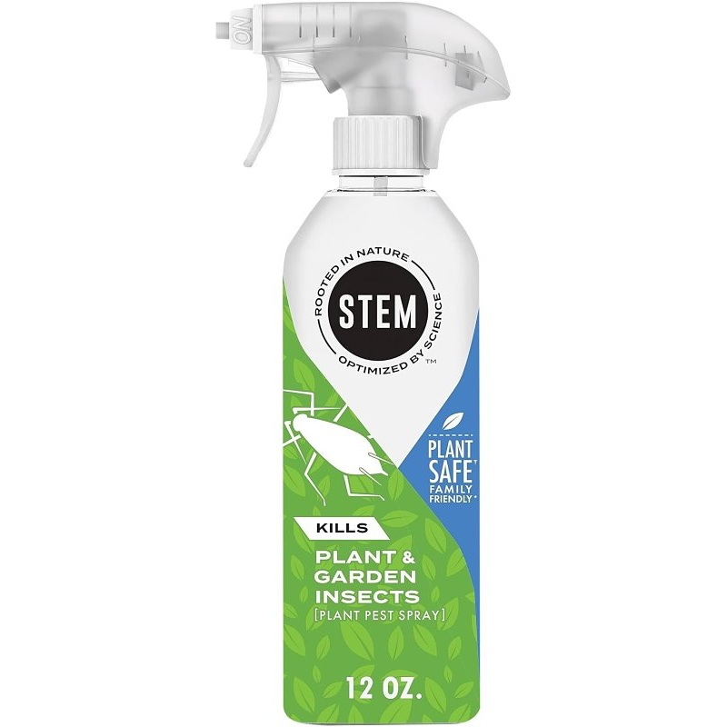 Stem 3767 Plant and Garden Insecticide, Liquid, Spray Application, Indoor, Outdoor, 12 oz Bottle