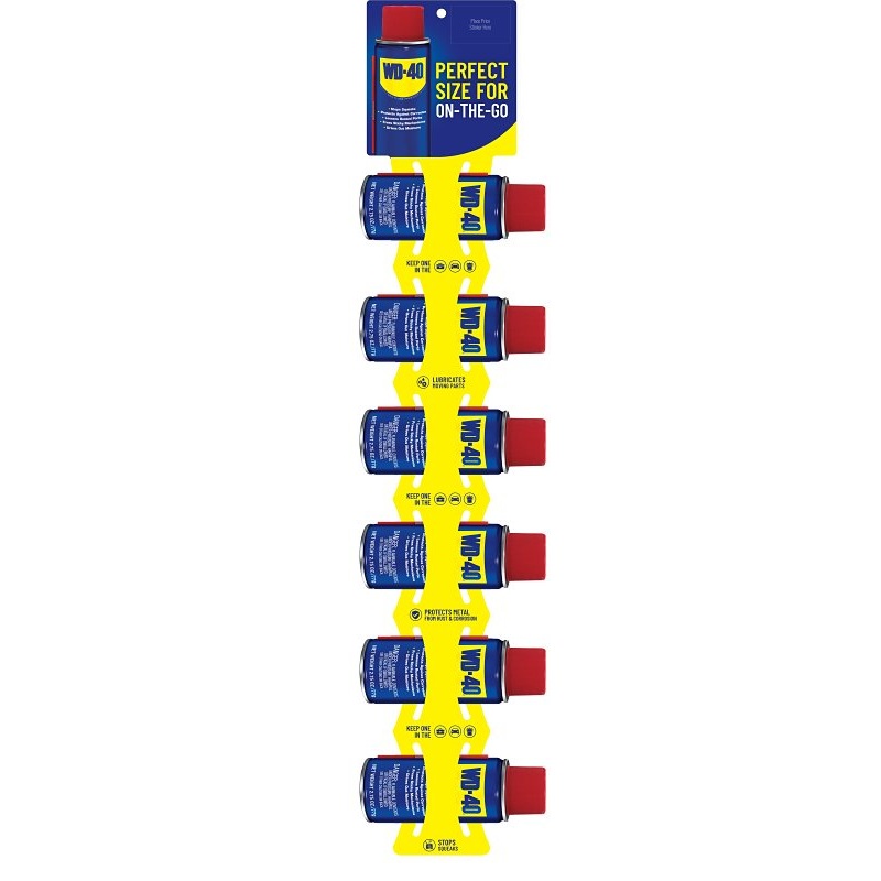 WD-40 490352 Multi-Purpose Lubricant, 2.75 oz, Aerosol Can, Liquid