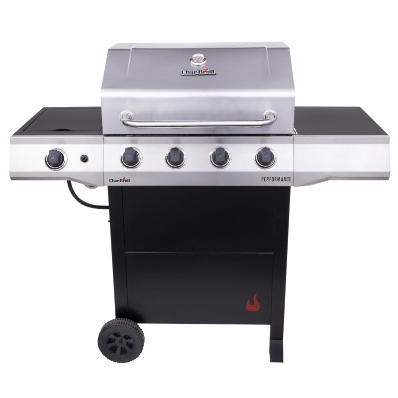 Char-Broil Performance 463351021 Gas Grill with Chef’s Tray, Liquid Propane, 2 ft 1/2 in W Cooking Surface, Steel