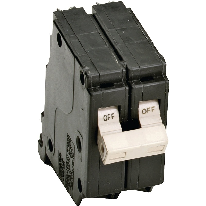 Cutler-Hammer CH260 Circuit Breaker, Mini, Type CH, 60 A, 2 -Pole, 120/240 V, Instantaneous Trip, Plug Mounting