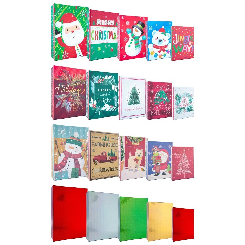 Santas Forest 69909 Apparel Set-Up Box, Cardboard, Assorted Print