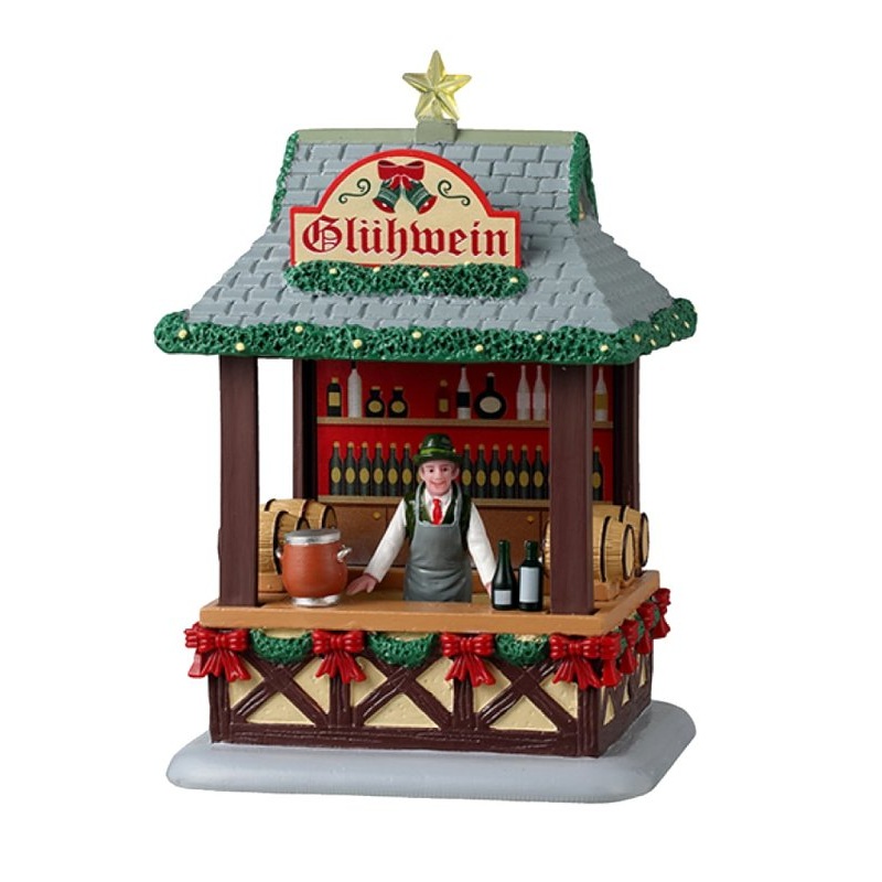 LIC LTD 43714 Gluhwein Booth, Caddington Village, Resin