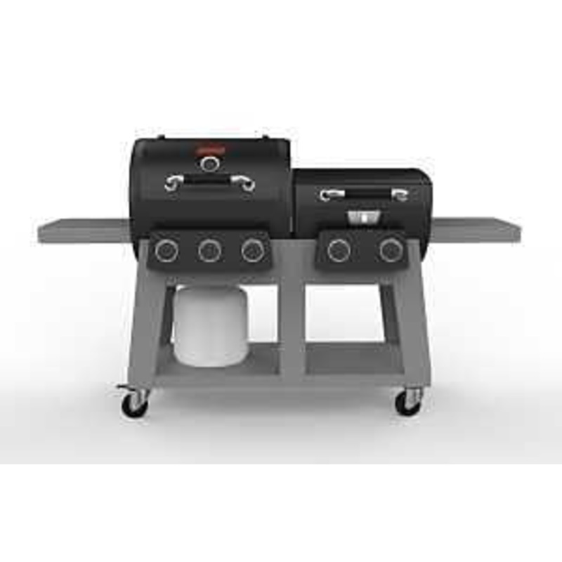 Coleman CO-800BG Grill/Griddle Combo, 5-Burner