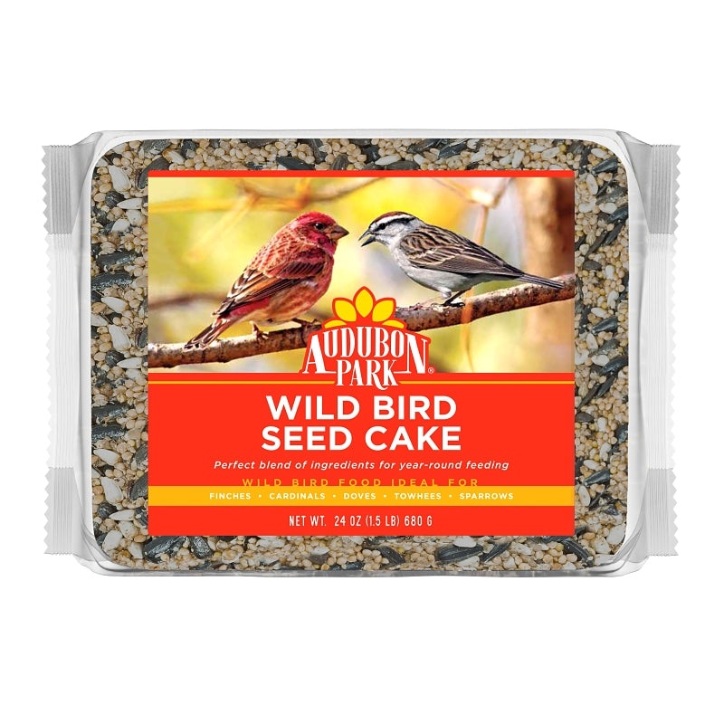 Audubon Park 14362 Wild Bird Seed Cake, 2 lb Bag