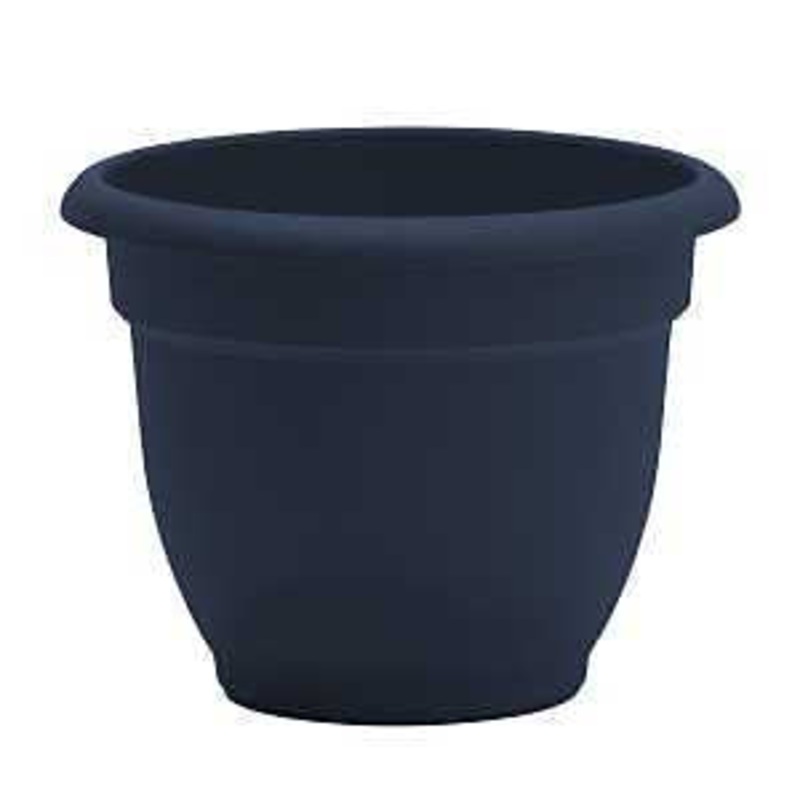 Bloem Ariana Series AP1070 Planter, Elegant, Traditional Design, Resin, Navy