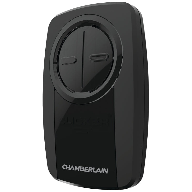 Chamberlain KLIK5U-BK2 Universal Garage Door Remote, 800 ft