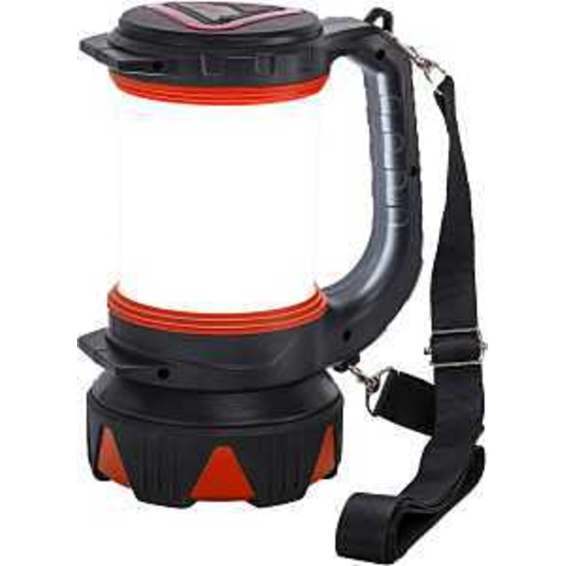 Dorcy 41-3081 USB Lantern, Lithium-Ion Battery, Black/Red