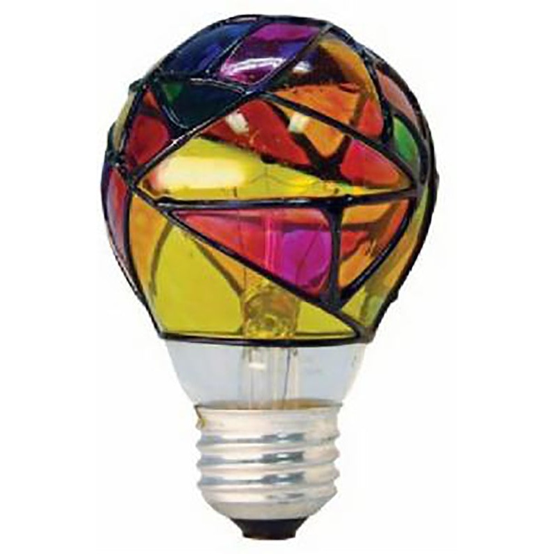 GE 46645 Party Light Bulb, A19 Bulb, 25 W, Soft White Bulb, Incandescent Bulb, 2500 K Color Temp, 380 Lumens