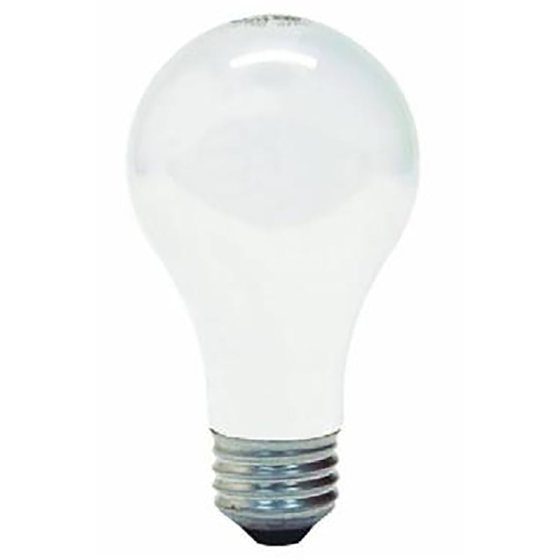 GE 97492 Standard Bulb, 25 W, A19 Lamp, E26 Medium Lamp Base, 210 Lumens, 2500 K Color Temp, White Light