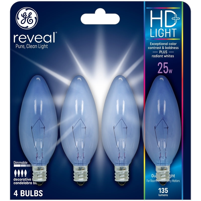 74034 BULB INCAN B10 E12CLR25W