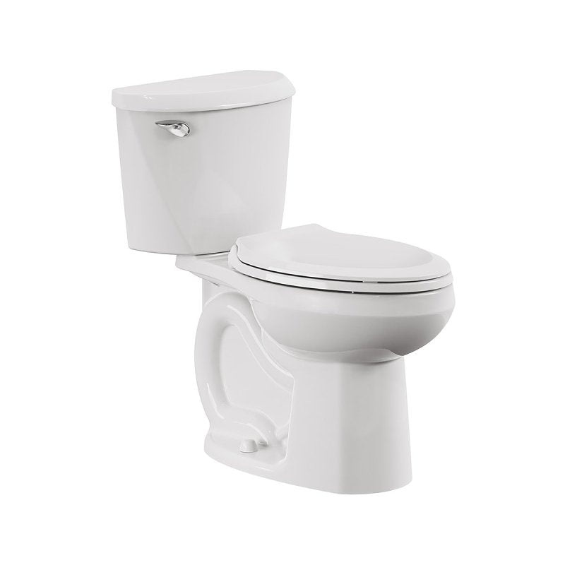 American Standard 736AA101.020 Complete Toilet, Elongated Bowl, 1.28 gpf Flush, 12 in Rough-In, 16-1/2 in H Rim, White