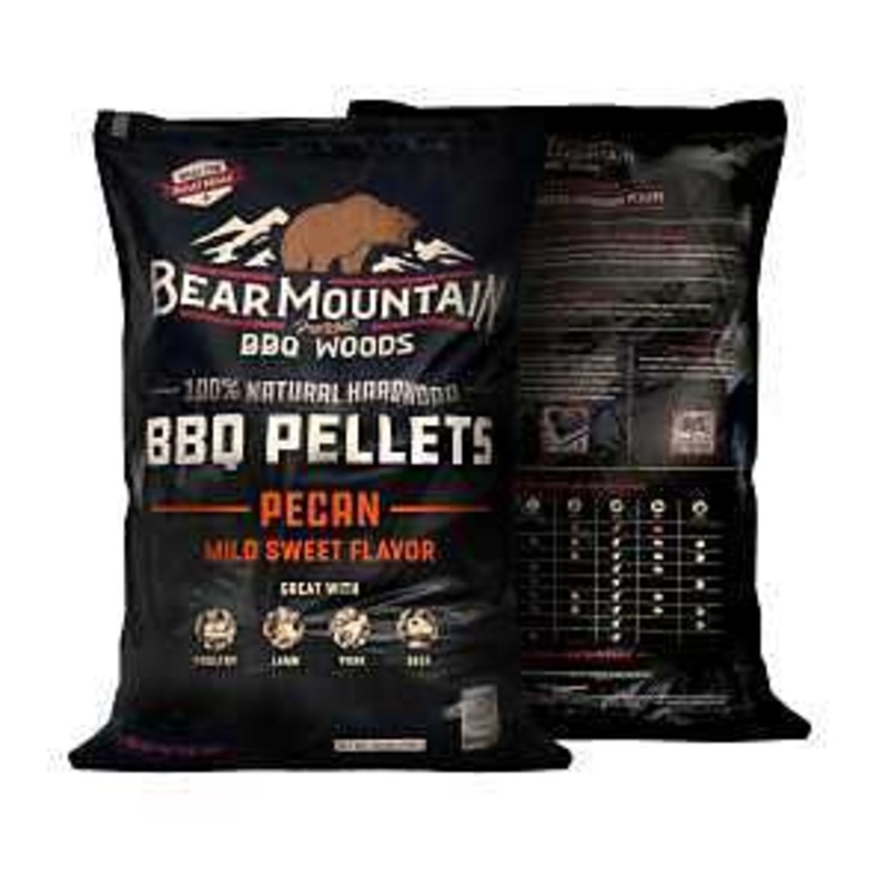 Bear Mountain FK19 Series BBQ Pellet, Pecan, 20 in L, Hardwood, 20 lb Bag