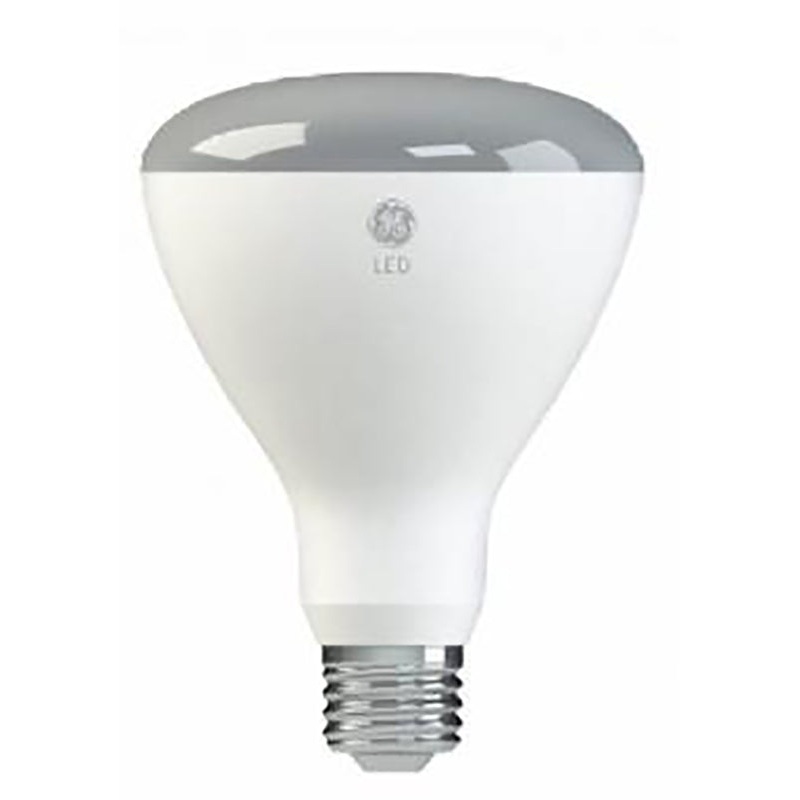 GE 40918 LED Bulb, Flood/Spotlight, BR30 Lamp, 65 W Equivalent, E26 Lamp Base, Dimmable, Soft White Light