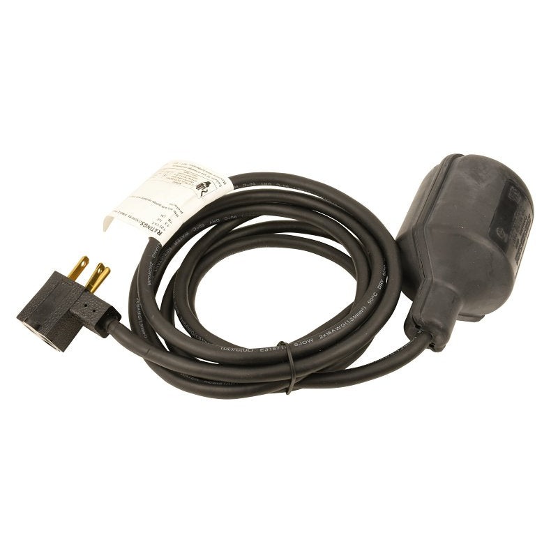 Water Source WSFSWPB Piggyback Float Switch, 115 V, For: Pumps Working with 1/2 hp at 120 VAC and 1 hp at 230 VAC