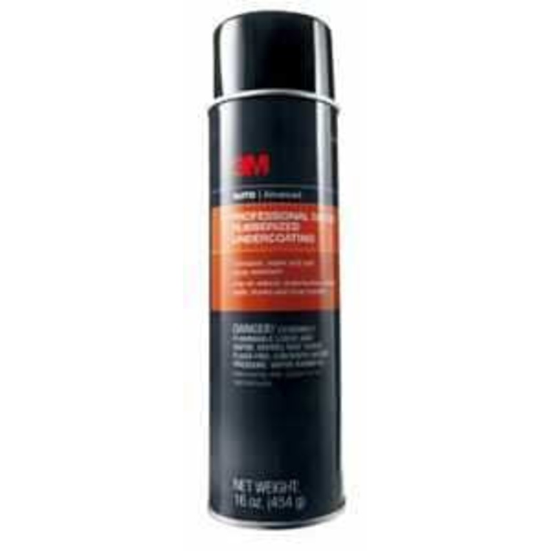 3M 03584 Rubberized Undercoating, 16 oz Aerosol Can, Liquid, Black