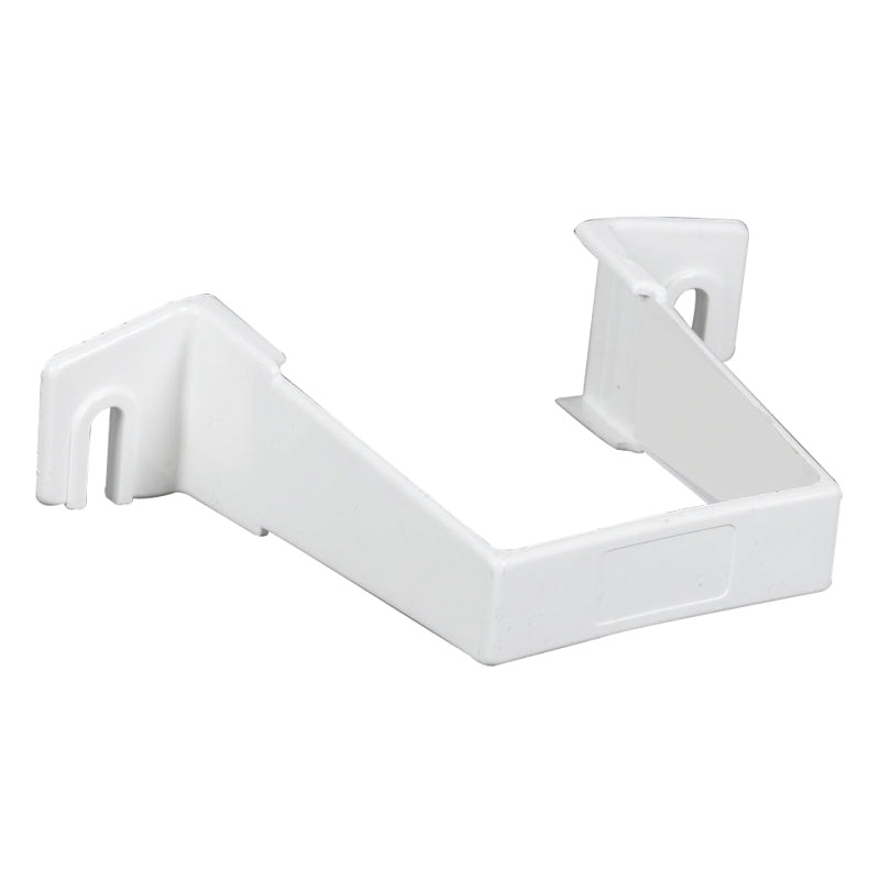 Amerimax T0534HP U-Downspout Bracket, Vinyl, White