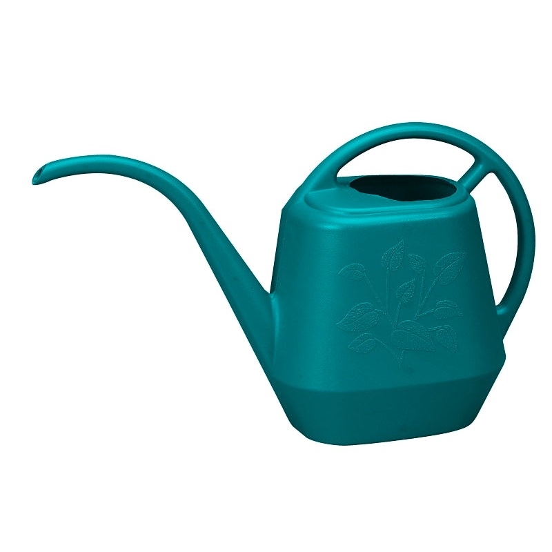 Bloem Aqua Rite AW21-26 Watering Can, 56 oz Can, Narrow Spout, Plastic, Bermuda Teal