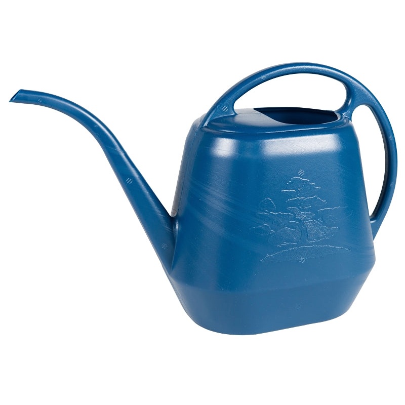 Bloem Aqua Rite Series AW2133 Watering Can, 56 oz Can, Narrow Spout, Plastic, Classic Blue