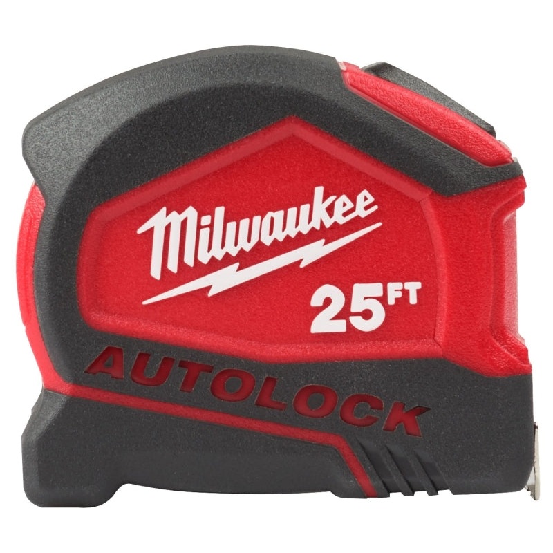 Milwaukee 48-22-1825 Tape Measure, 25 ft L Blade