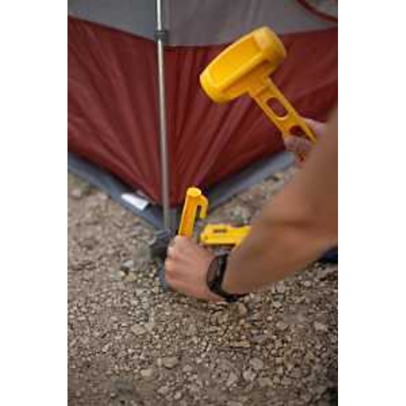 Coghlan’s 2482 Tent Peg, 9 in L, Polypropylene, Yellow