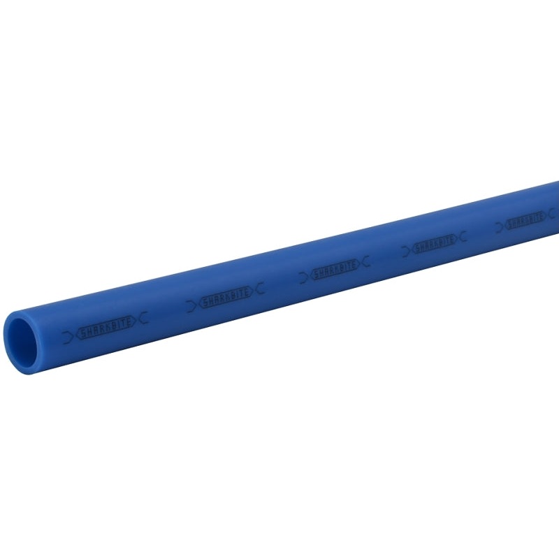 SharkBite U870B10 Pipe, 3/4 in OD, 10 ft L, PEX-B, Polyethylene, Blue