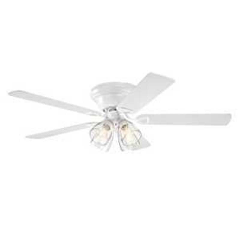 Westinghouse Contempra IV Series 7232000 Ceiling Fan, Bird’s Eye Maple/Rosewood Blade, 52 in Sweep, MDF Blade