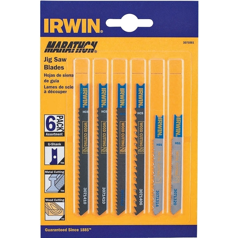 3071001 6PCS JIG SAW BLADE SET