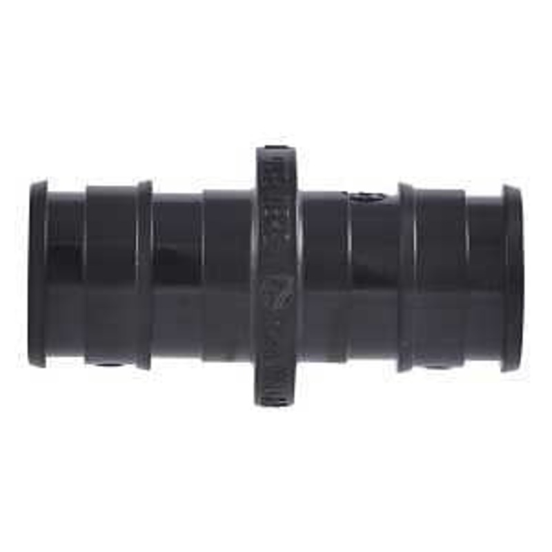 SharkBite UA008A5 Expansion Coupling, 1/2 in, Barb, Polymer, Black, 80, 100, 160 psi Pressure