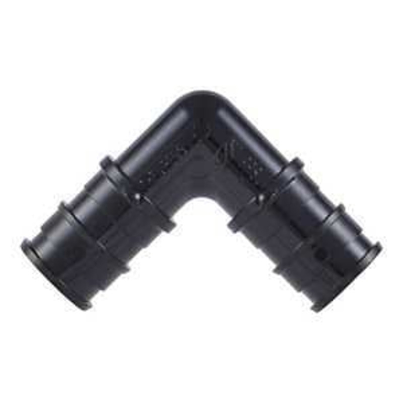 SharkBite UA248A5 Elbow, 1/2 in, Barb, 90 deg Angle, Acudel Polymer, Black, 150 to 160 psi Pressure