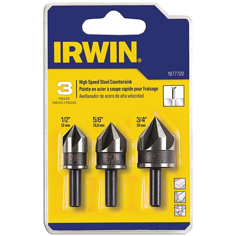 1877720 BIT DRL CSINK 3PC SET