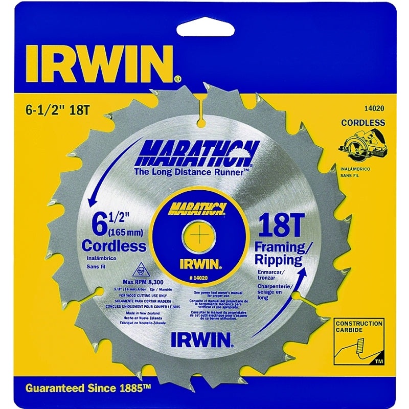 14020 SAW BLD 6-1/2 18T CORDLS