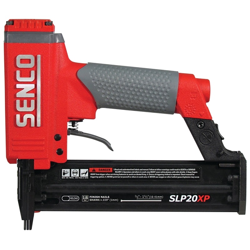 Senco 430101N Brad Nailer with Case, 110 Magazine, Strip Collation, 1.92 scfm Air
