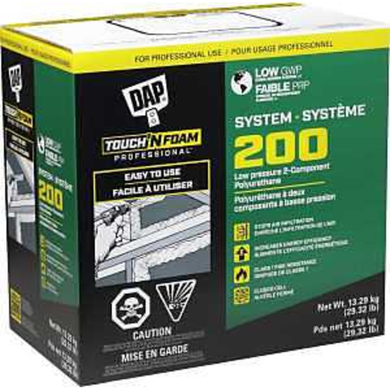 DAP Touch ‘n Foam 7565029200 Professional Low GWP Foam Kit, Cream, 200