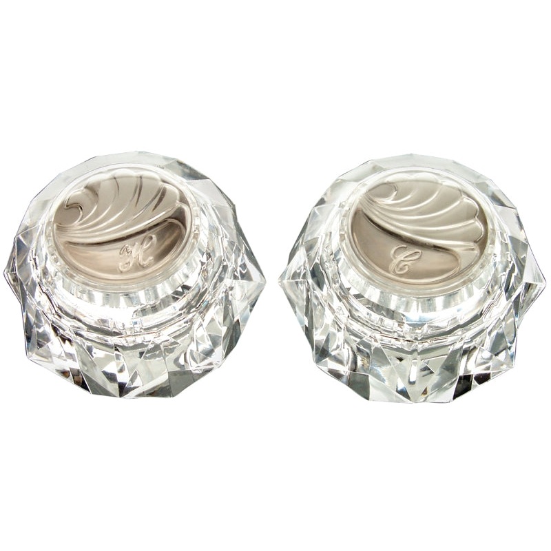 Danco 10304 Faucet Handle, Acrylic, For: Delta/Delux Two Handle Kitchen, Lavatory, Tub/Shower Faucets