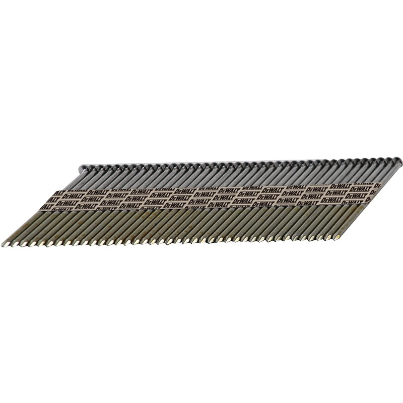 DEWALT DPT-8D113FH Framing Nail, 2-3/8 in L, 30, Steel, Bright, Round Head, Smooth Shank