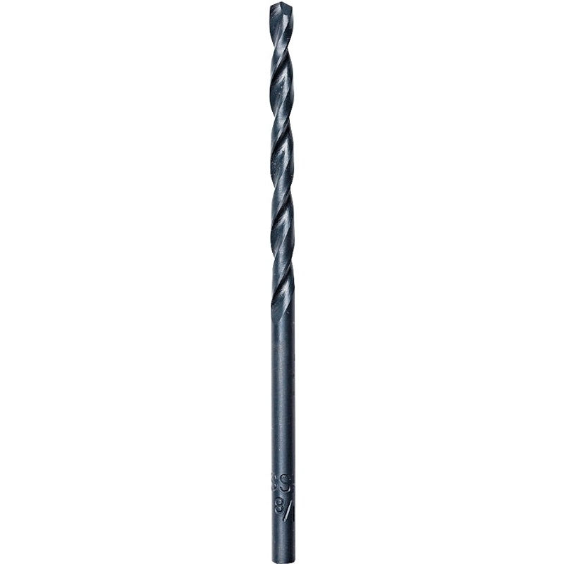 Milwaukee 48-89-2729 Jobber Drill Bit, 23/64 in Dia, 4-7/8 in OAL, Parabolic Flute, 23/64 in Dia Shank