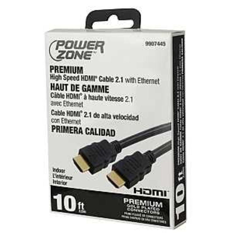 CABLE HDMI PREMIUM HI SPD 10FT