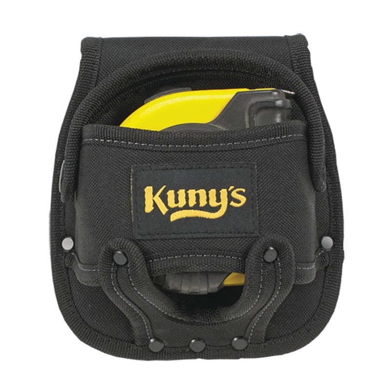 Kuny’s Tool Works Series HM-1218 Tape Holder, 1-Pocket, Fabric, Black/Tan
