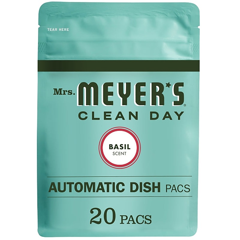 Mrs. Meyer’s 14464 Dishwasher Detergent, 12.7 oz, Liquid, Basil