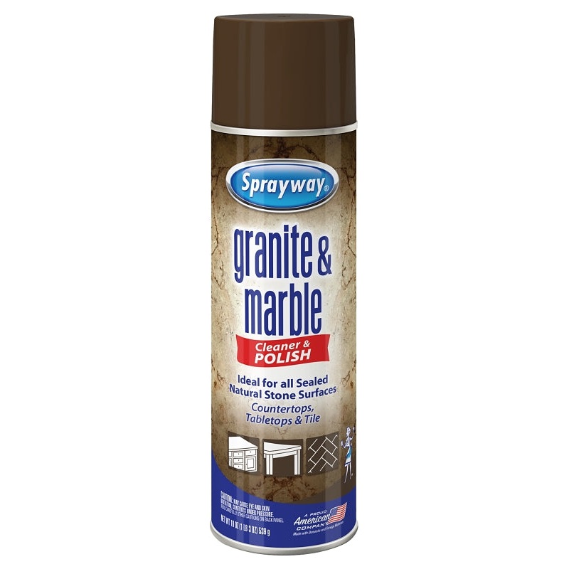 Sprayway SW702RETAIL Granite and Marble Cleaner, 19 oz