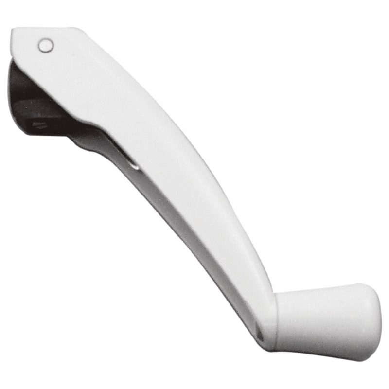AmesburyTruth TH 22253 Crank Handle, White, Zinc