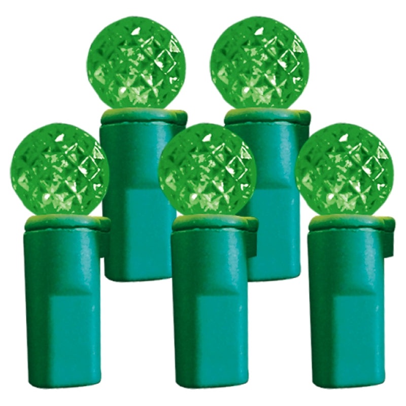 Hometown Holidays 2339-05/U14E320C Light Set, 4.8 W, 70-Lamp, LED Lamp, Green Lamp, 25,000 hr Average Life
