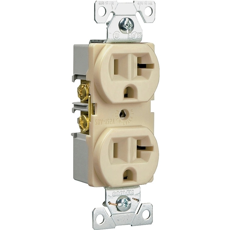 BR20A COMM DUPLEX 20A – ALMOND