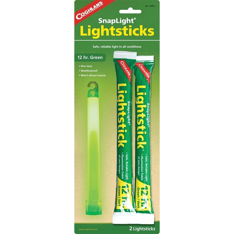 Coghlan’s 9202 Light Stick, 12 hr Average Life, Green Light