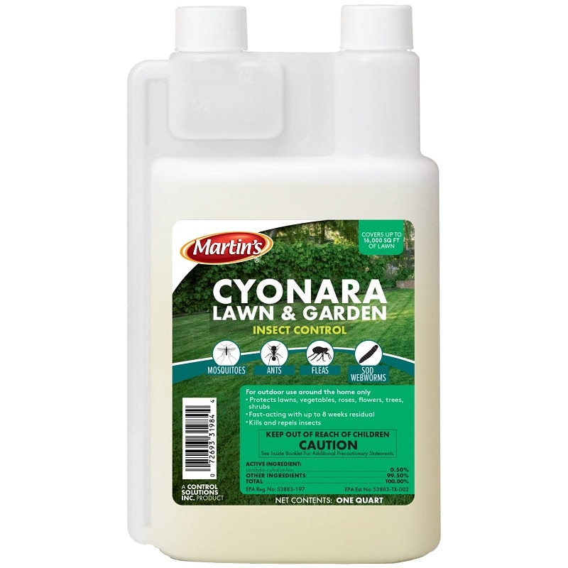 Martin’s Cyonara 82031984 Insect Control, Liquid, 1 qt