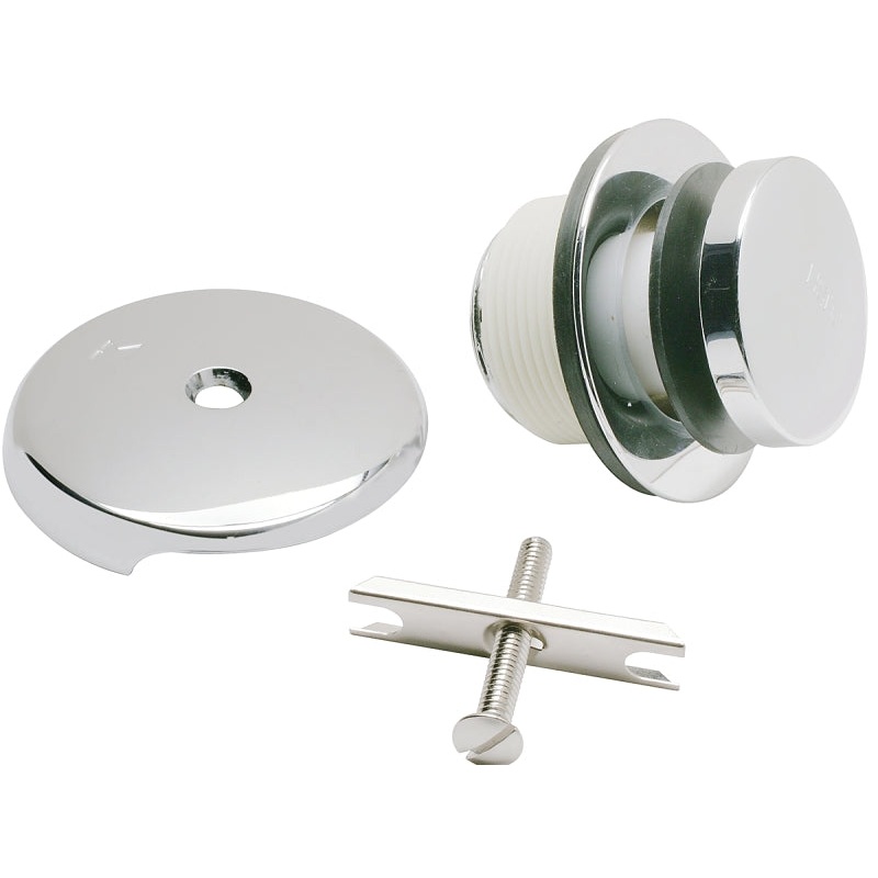 Plumb Pak PP826-66PC Trim Kit, Polished Chrome, For: 1-3/8 in, 1-1/2 in Bath Drains