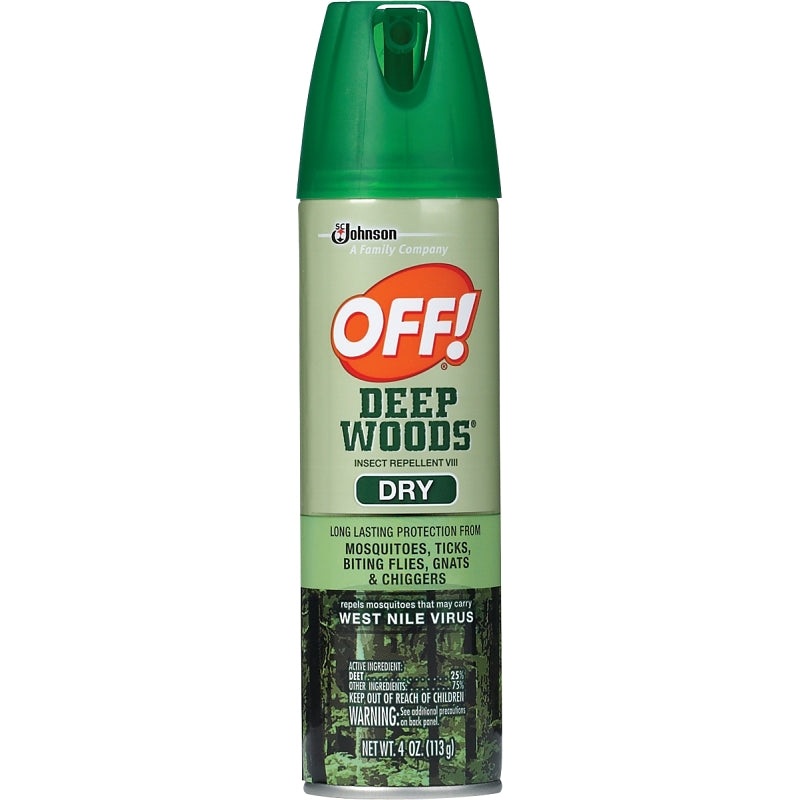 OFF! 71764 Insect Repellent VIII, 4 oz, Liquid, White, Pleasant
