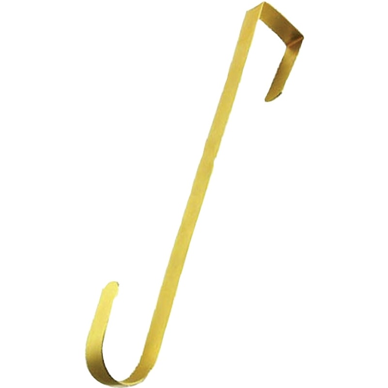 Hometown Holidays 12148 Wreath Hanger, 100% Iron, Gold