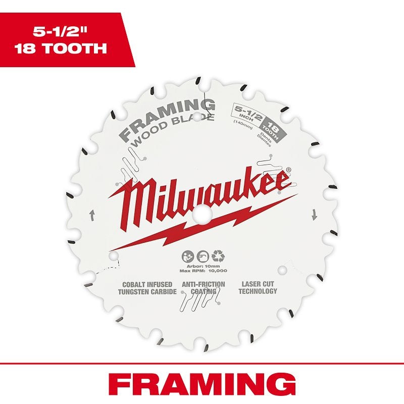 48-40-0520 BLADE SAW 18T 5-1/2